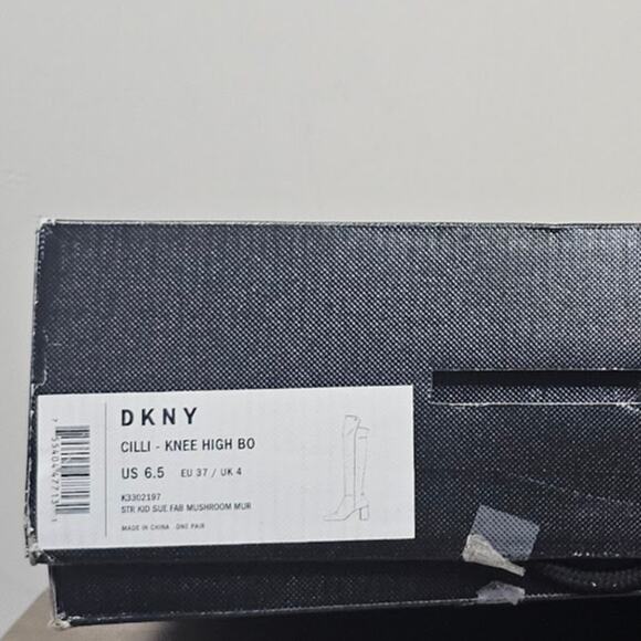 Dkny Women's Cilli Pointed-Toe Over-the-Knee Dress Boots  Size 6.5  Mushroom NWT - Picture 6 of 6